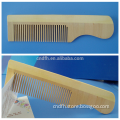 Moustache and beard wooden comb maple wood wholesale